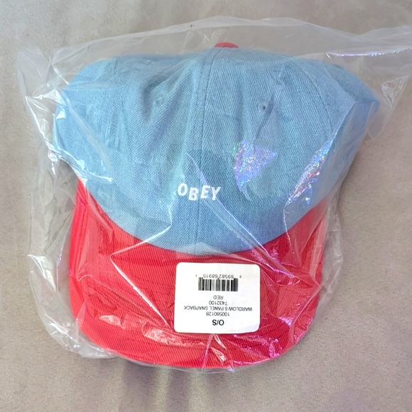 NWT 2 Obey Snapback Hats - Picture 8 of 8